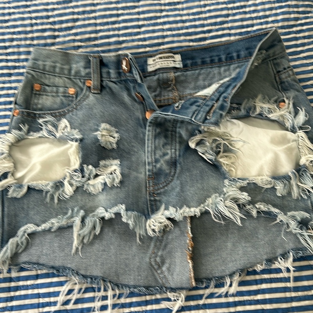 Trendy and chic denim One Teaspoon brand